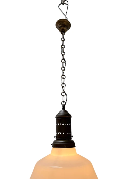 Arts & Crafts Pendant Lamp in the style of Peter Behrens, 1900s 3
